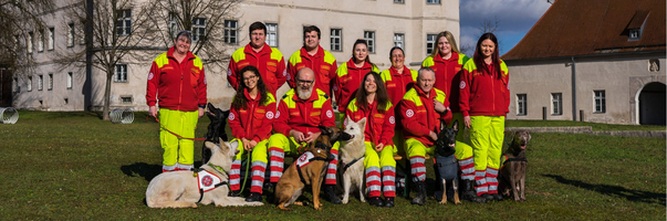 Gruppenbild Hundestaffel Alkoven