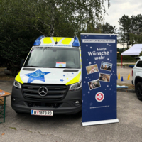 Wunschfahrtauto am Samariterbund Sommerfest