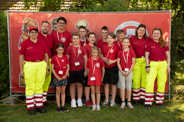 Bundesjugendwettbewerb 2024 Samariterjugend Gruppenfoto