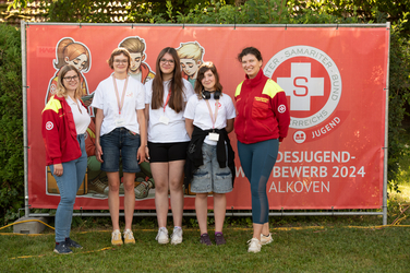 Bundesjugendwettbewerb 2024 Samariterjugend Gruppenfoto