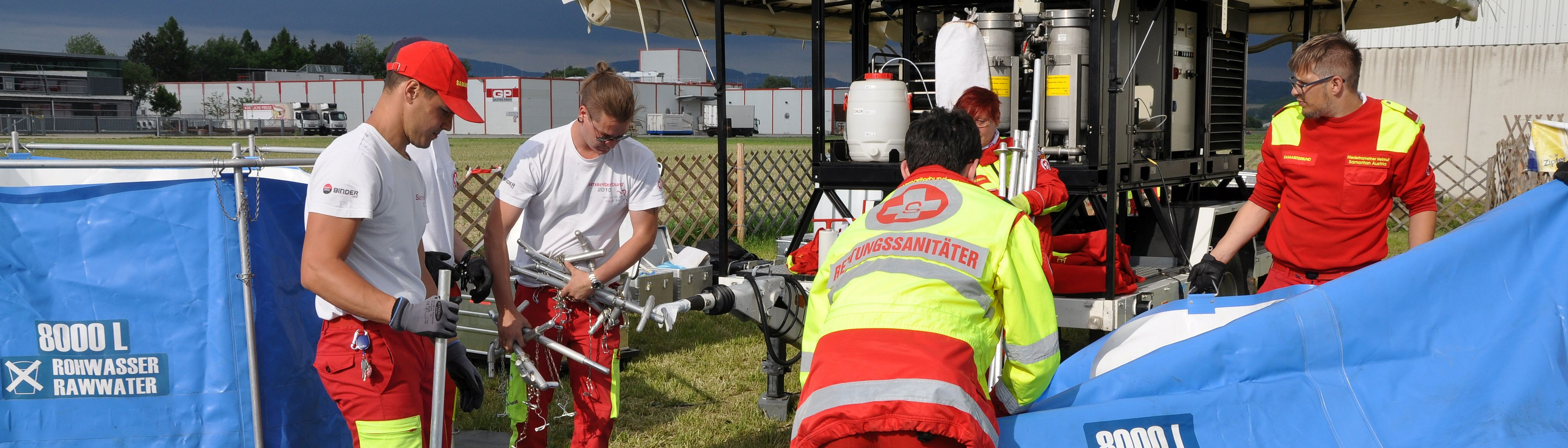 Übung Aufbau Trinkwasseraufbereitungsanlage 