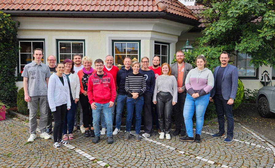 Gruppenfoto von der Bundesjugendklausur der Samariterjugend