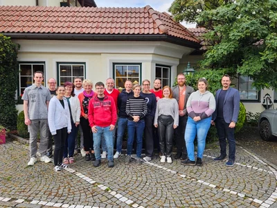 Gruppenfoto von der Bundesjugendklausur der Samariterjugend