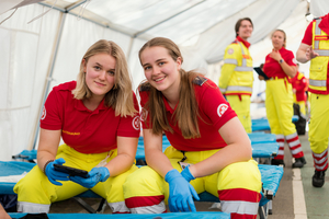 Rettungssanitäterinnen vom Samariterbund